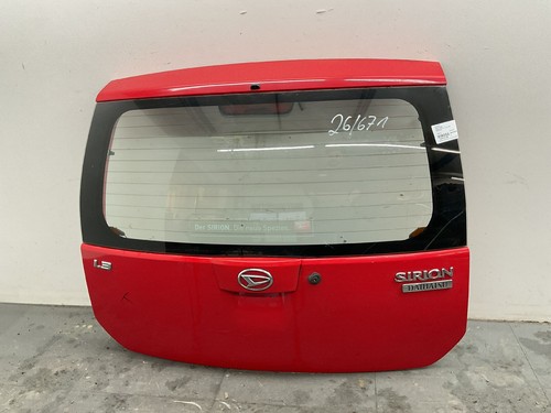 Heckklappe daihatsu sirion 3 - heckklappe, 1.3
